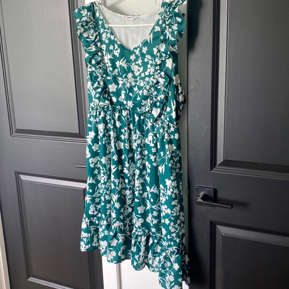 Pat pat dress green
